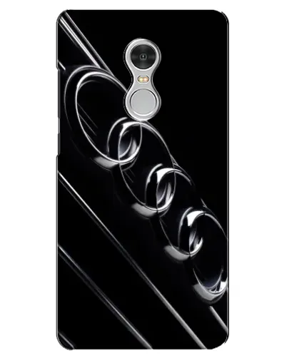 Чехол для Xiaomi Redmi 5 с картинкой «Audi — абстрактные кольца»