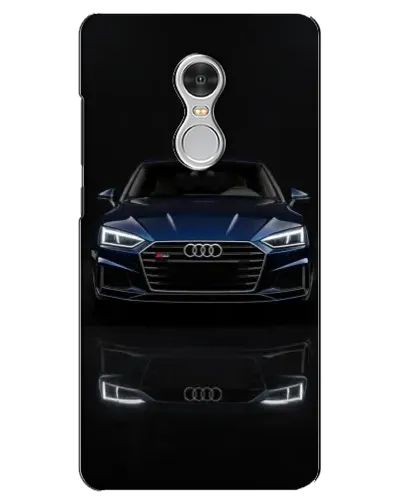 Чехол для Xiaomi Redmi 5 с картинкой «Audi — ночное отражение»