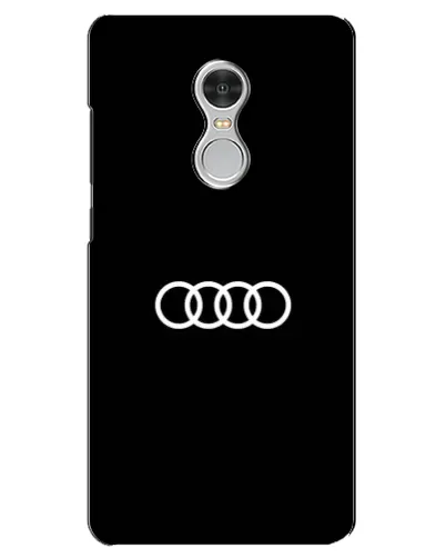 Чехол для Xiaomi Redmi 5 с картинкой «Audi White Logo»