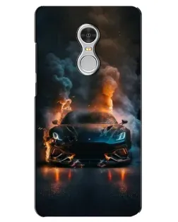 Чехол для Xiaomi Redmi 5 с картинкой «Lamborghini дымная эстетика» Чехол для Xiaomi Redmi 5 с картинкой «Lamborghini дымная эстетика»