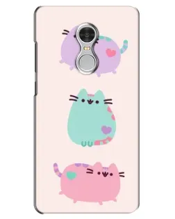 Чехол для Xiaomi Redmi 5 с картинкой «Pusheen трио» Чехол для Xiaomi Redmi 5 с картинкой «Pusheen трио»