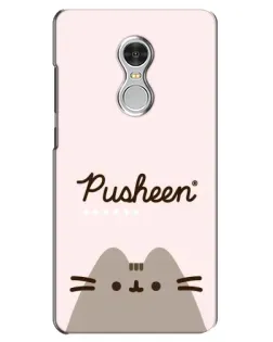 Чехол для Xiaomi Redmi 5 с картинкой «Pusheen логотип» Чехол для Xiaomi Redmi 5 с картинкой «Pusheen логотип»