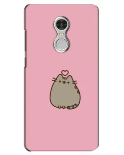 Чехол для Xiaomi Redmi 5 с картинкой «Pusheen сердце» Чехол для Xiaomi Redmi 5 с картинкой «Pusheen сердце»