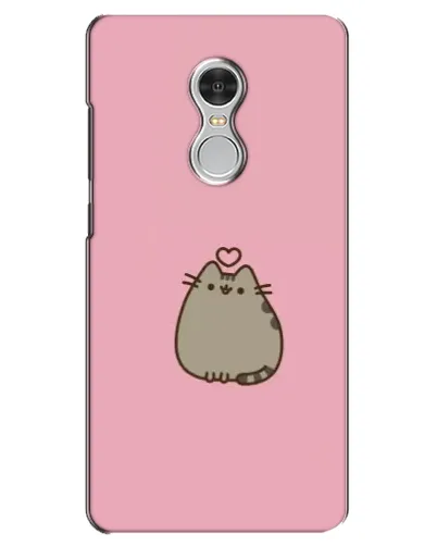 Чехол для Xiaomi Redmi 5 с картинкой «Pusheen сердце»