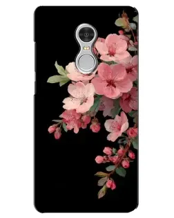 Чехол для Xiaomi Redmi 5 с картинкой «Розовая ветка сакуры»