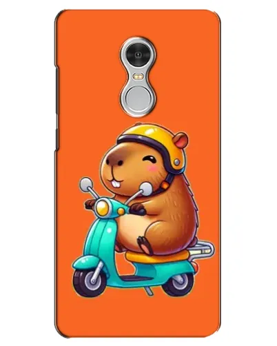 Чехол для Xiaomi Redmi 5 с картинкой «Капибара на скутере»