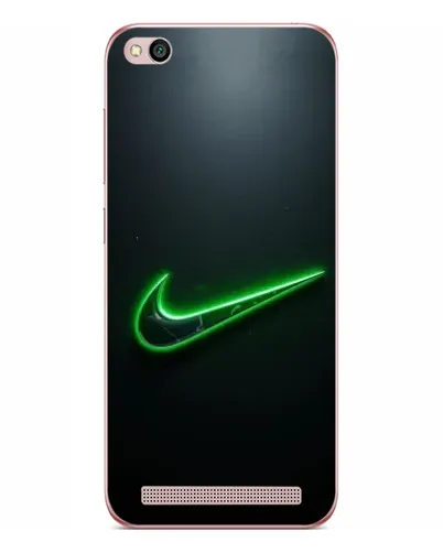 Чехол для Xiaomi Redmi 5A с картинкой «Неоновый контур Nike»