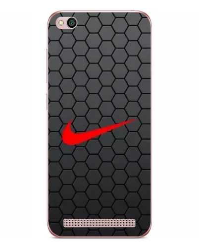 Чехол для Xiaomi Redmi 5A с картинкой «Nike — карбоновая сетка»