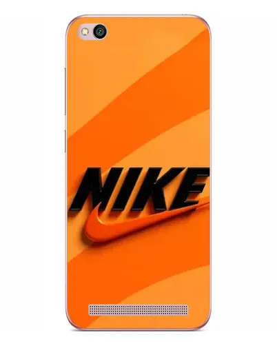 Чехол для Xiaomi Redmi 5A с картинкой «Оранжевый драйв Nike»