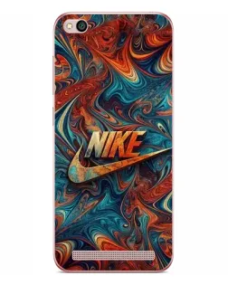 Чехол для Xiaomi Redmi 5A с картинкой «Nike в абстракции»