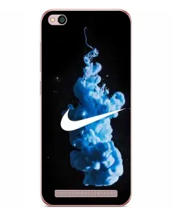 Чехол для Xiaomi Redmi 5A с картинкой «Nike и синий дым»