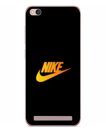 Чехол для Xiaomi Redmi 5A с картинкой «Золотой логотип Nike»