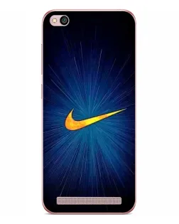 Чехол для Xiaomi Redmi 5A с картинкой «Синий пульс Nike»