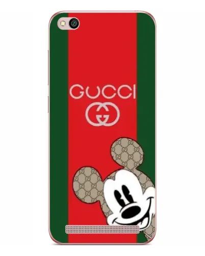 Чехол для Xiaomi Redmi 5A с картинкой «Gucci — полосы и Микки» Чехол для Xiaomi Redmi 5A с картинкой «Gucci — полосы и Микки»