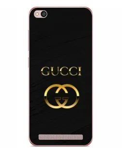 Чохол для Xiaomi Redmi 5A з картинкою «Золотий логотип Gucci» Чохол для Xiaomi Redmi 5A з картинкою «Золотий логотип Gucci»