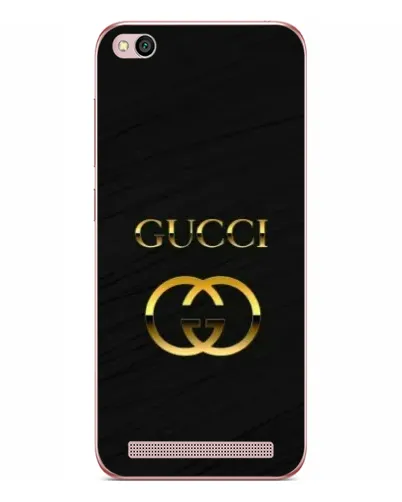 Чехол для Xiaomi Redmi 5A с картинкой «Золотой логотип Gucci» Чехол для Xiaomi Redmi 5A с картинкой «Золотой логотип Gucci»