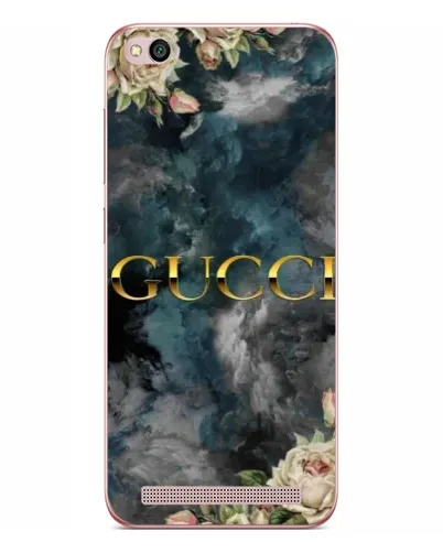Чехол для Xiaomi Redmi 5A с картинкой «Абстрактные цветы Gucci» Чехол для Xiaomi Redmi 5A с картинкой «Абстрактные цветы Gucci»