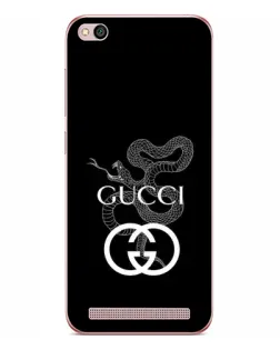Чохол для Xiaomi Redmi 5A з картинкою «Gucci — срібна змія» Чохол для Xiaomi Redmi 5A з картинкою «Gucci — срібна змія»