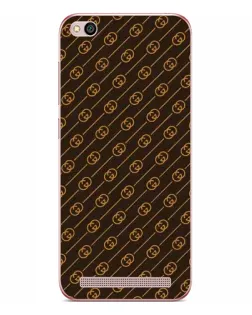 Чохол для Xiaomi Redmi 5A з картинкою «Gucci — золоті діагоналі» Чохол для Xiaomi Redmi 5A з картинкою «Gucci — золоті діагоналі»