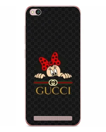 Чехол для Xiaomi Redmi 5A с картинкой «Минни Маус Gucci — черный» Чехол для Xiaomi Redmi 5A с картинкой «Минни Маус Gucci — черный»