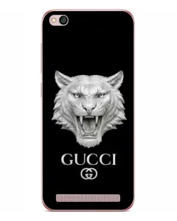 Чохол для Xiaomi Redmi 5A з картинкою «Gucci — срібний лев» Чохол для Xiaomi Redmi 5A з картинкою «Gucci — срібний лев»
