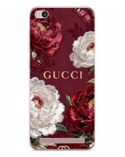 Чохол для Xiaomi Redmi 5A з картинкою «Gucci — бордові троянди» Чохол для Xiaomi Redmi 5A з картинкою «Gucci — бордові троянди»