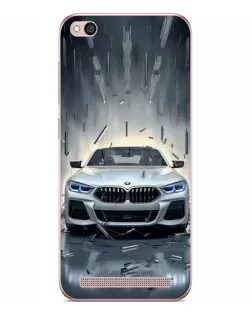 Чохол для Xiaomi Redmi 5A з картинкою «BMW у світлі фар»