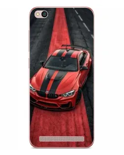 Чохол для Xiaomi Redmi 5A з картинкою «BMW на червоній доріжці»