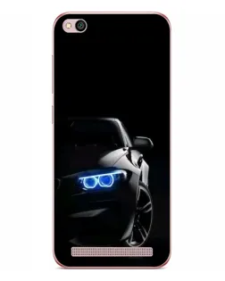 Чохол для Xiaomi Redmi 5A з картинкою «BMW — нічний погляд»