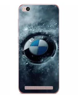 Чохол для Xiaomi Redmi 5A з картинкою «Логотип BMW — лід»