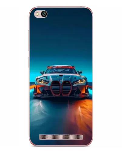 Чехол для Xiaomi Redmi 5A с картинкой «BMW — огни неона» Чехол для Xiaomi Redmi 5A с картинкой «BMW — огни неона»