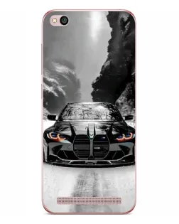 Чохол для Xiaomi Redmi 5A з картинкою «BMW — акварельний дрифт»