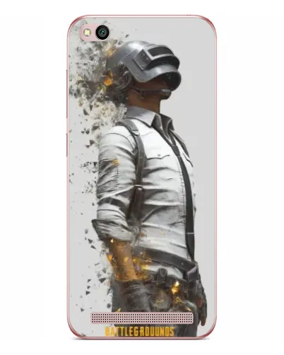Чехол для Xiaomi Redmi 5A с картинкой «PUBG — боец в пыли»