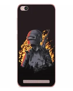 Чохол для Xiaomi Redmi 5A з картинкою «PUBG — вогняний силует» Чохол для Xiaomi Redmi 5A з картинкою «PUBG — вогняний силует»