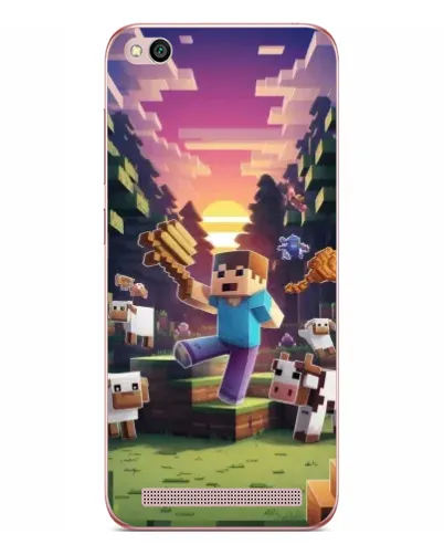 Чехол для Xiaomi Redmi 5A с картинкой «Стив на ферме» Чехол для Xiaomi Redmi 5A с картинкой «Стив на ферме»