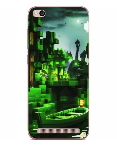 Чехол для Xiaomi Redmi 5A с картинкой «Minecraft лесной пейзаж» Чехол для Xiaomi Redmi 5A с картинкой «Minecraft лесной пейзаж»