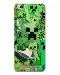 Чохол для Xiaomi Redmi 5A з картинкою «Кріпери Minecraft» Чохол для Xiaomi Redmi 5A з картинкою «Кріпери Minecraft»