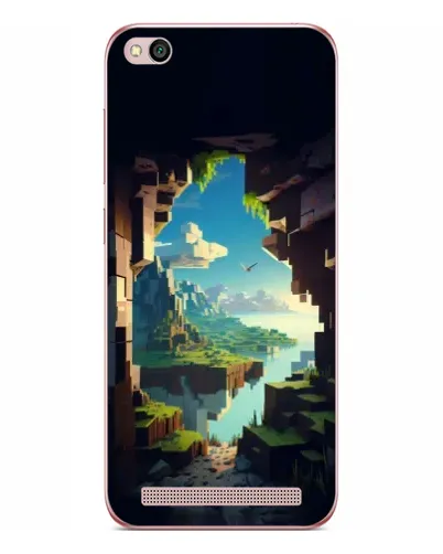 Чехол для Xiaomi Redmi 5A с картинкой «Вид из пещеры» Чехол для Xiaomi Redmi 5A с картинкой «Вид из пещеры»