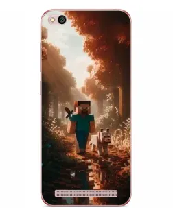 Чохол для Xiaomi Redmi 5A з картинкою «Стів у лісі»