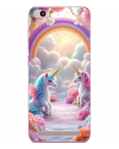 Чехол для Xiaomi Redmi 5A с картинкой «Радуга и единороги» Чехол для Xiaomi Redmi 5A с картинкой «Радуга и единороги»
