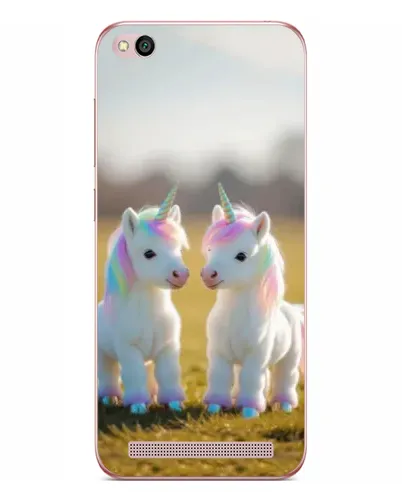 Чехол для Xiaomi Redmi 5A с картинкой «Пара единорогов» Чехол для Xiaomi Redmi 5A с картинкой «Пара единорогов»