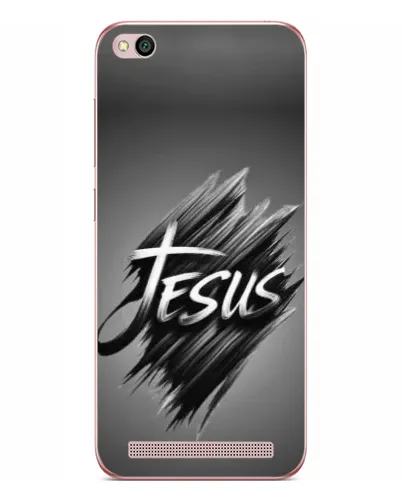 Чехол для Xiaomi Redmi 5A с картинкой «Надпись Jesus Graffiti»