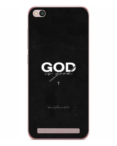 Чехол для Xiaomi Redmi 5A с картинкой «GOD — Бог над всем»