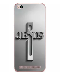 Чехол для Xiaomi Redmi 5A с картинкой «Металлический крест Jesus» Чехол для Xiaomi Redmi 5A с картинкой «Металлический крест Jesus»