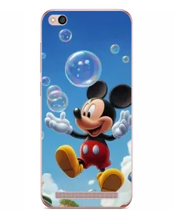 Чехол для Xiaomi Redmi 5A с картинкой «Mickey и мыльные пузыри»