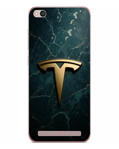 Чехол для Xiaomi Redmi 5A с картинкой «Мраморная Tesla Gold» Чехол для Xiaomi Redmi 5A с картинкой «Мраморная Tesla Gold»