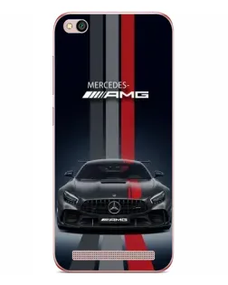 Чохол для Xiaomi Redmi 5A з картинкою «Mercedes — білий карбон» Чохол для Xiaomi Redmi 5A з картинкою «Mercedes — білий карбон»
