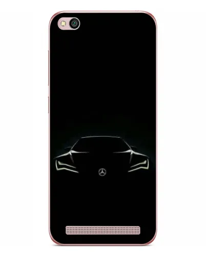 Чехол для Xiaomi Redmi 5A с картинкой «Mercedes — силуэт авто» Чехол для Xiaomi Redmi 5A с картинкой «Mercedes — силуэт авто»