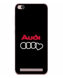 Чехол для Xiaomi Redmi 5A с картинкой «Логотип Audi Heart» Чехол для Xiaomi Redmi 5A с картинкой «Логотип Audi Heart»