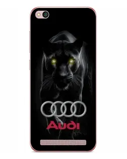Чохол для Xiaomi Redmi 5A з картинкою «Пантера та Audi»